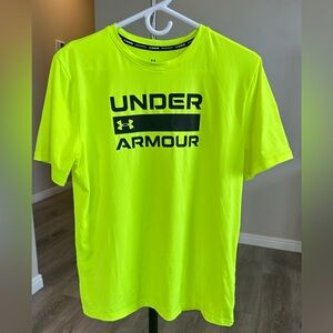 Under Armour Women's Bright Neon Tee NWOT size 18/20